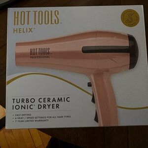 Hot Tools Helix Pink Turbo Ceramic Ionic Dryer
